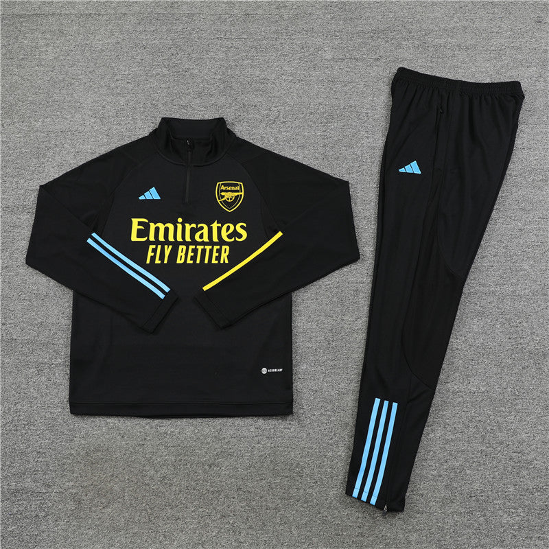 Stylish comfortable arsenal tracksuit, front side